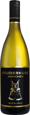 8,95 € Envoi gratuit | Vin Blanc Bruderkuss Lederhose Q.b.A. Pfälz Pfälz Allemagne Riesling 75 cl