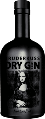 204,95 € Бесплатная доставка | Джин Bruderkuss Mona Collectors Black — Чёрная версия, Ограниченный выпуск, Rare — Редкий Пфальце Германия 70 cl