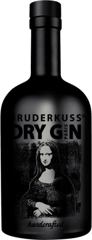 126,95 € 送料無料 | ジン Bruderkuss Rare Collectors Edition Black Mona Limitiert Pfälz ドイツ ボトル 70 cl