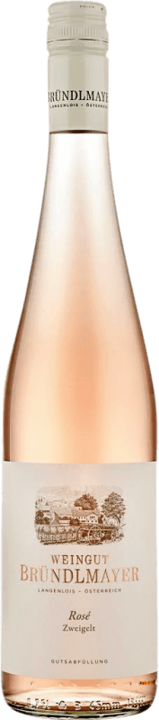 16,95 € Envío gratis | Vino rosado Bründlmayer Rosé I.G. Kamptal Kamptal Austria Zweigelt Botella 75 cl