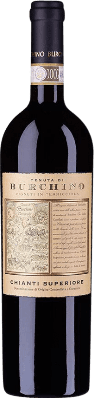 18,95 € Envoi gratuit | Vin Rouge Burchino Supérieur D.O.C.G. Chianti Italie Sangiovese, Canaiolo, Ciliegiolo 75 cl