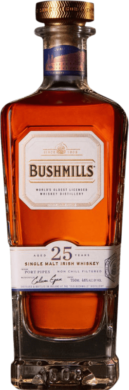 886,95 € Envío gratis | Whisky Single Malt Bushmills Irlanda 25 Años Botella 70 cl Sin Alcohol