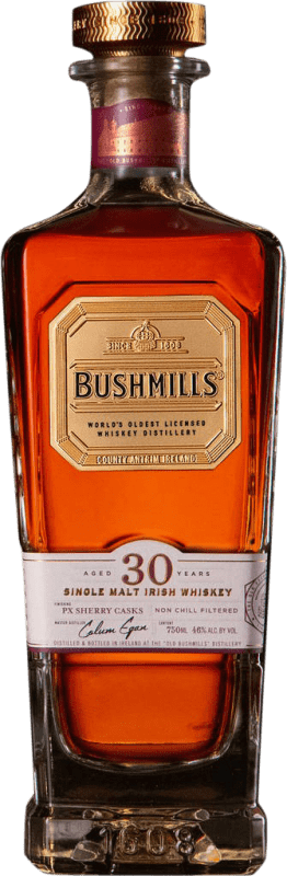 2 411,95 € Envío gratis | Whisky Single Malt Bushmills Irlanda 30 Años Botella 70 cl