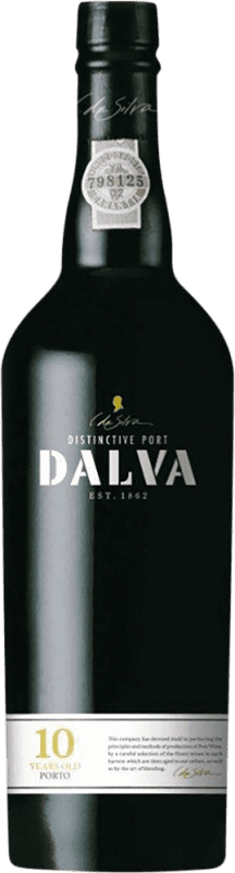 51,95 € 免费送货 | 强化酒 C. da Silva Dalva I.G. Porto 波尔图 葡萄牙 Nebbiolo, Touriga Franca, Touriga Nacional, Tinta Roriz, Tinta Barroca 10 岁 瓶子 75 cl