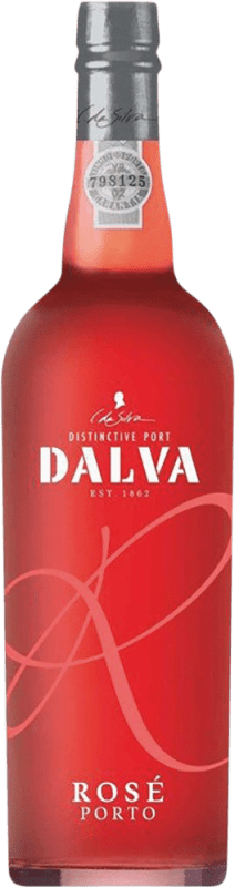 23,95 € Free Shipping | Fortified wine C. da Silva Dalva Rosé I.G. Porto Porto Portugal Nebbiolo, Touriga Franca, Touriga Nacional, Tinta Roriz, Tinta Barroca Bottle 75 cl