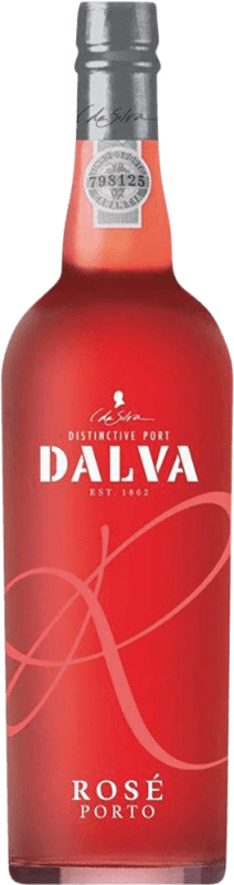 19,95 € Free Shipping | Fortified Wine Dalva Dalva Rosé I.G. Porto Porto Portugal Nebbiolo, Touriga Franca, Touriga Nacional, Tinta Roriz, Tinta Barroca 75 cl