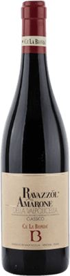 62,95 € 送料無料 | 赤ワイン Cà la Bionda Ravazzol Classico D.O.C.G. Amarone della Valpolicella Venecia イタリア Corvina, Rondinella, Corvinone ボトル 75 cl