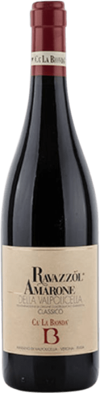 62,95 € 免费送货 | 红酒 Cà la Bionda Ravazzol Classico D.O.C.G. Amarone della Valpolicella Venecia 意大利 Corvina, Rondinella, Corvinone 瓶子 75 cl