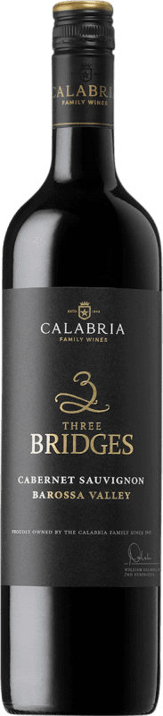 18,95 € Envío gratis | Vino Tinto Calabria Three Bridges I.G. Riverina Riverina Australia Merlot, Cabernet Sauvignon 75 cl