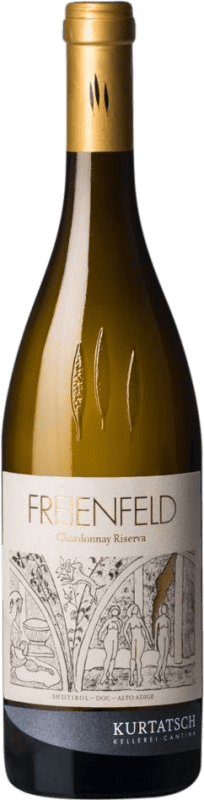 52,95 € Free Shipping | White Wine Kurtatsch Freienfeld Reserve — Aged D.O.C. Alto Adige Tirol del Sur Italy Chardonnay Bottle 75 cl