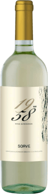 8,95 € 免费送货 | 白酒 Castelnuove del Garda 1958 Wine Experience D.O.C. Soave Venecia 意大利 Nebbiolo, Garganega 瓶子 75 cl