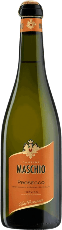 10,95 € Бесплатная доставка | Белое игристое Beniamino Maschio Frizzante D.O.C. Prosecco Venecia Италия Prosecco бутылка 75 cl