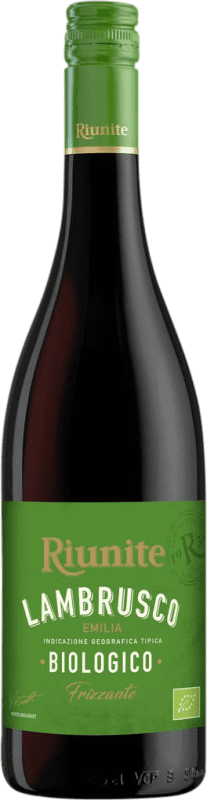 8,95 € Free Shipping | Red wine Riunite Rosso Emilia-Romagna Italy Ancellotta, Lambrusco Bottle 75 cl