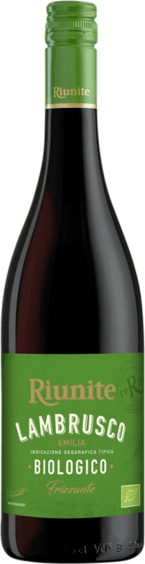 9,95 € 送料無料 | 赤ワイン Riunite エミリア=ロマーニャ イタリア Lambrusco — ランブルスコ Eco — エコ ビオ オーガニック 75 cl