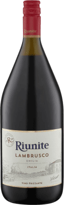 9,95 € 送料無料 | 赤ワイン Riunite Rosso I.G.T. Emilia Romagna エミリア=ロマーニャ イタリア Lambrusco マグナムボトル 1,5 L