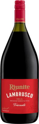 12,95 € 免费送货 | 红葡萄酒 Riunite I.G.T. Emilia Romagna 艾米利亚 - 罗马涅 意大利 Lambrusco — 蓝布鲁斯科 大瓶 — Magnum 1,5 L