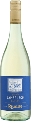 4,95 € 免费送货 | 白酒 Riunite Bianco I.G.T. Emilia Romagna 艾米利亚 - 罗马涅 意大利 Lambrusco Marani 瓶子 75 cl