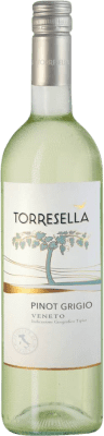 9,95 € Бесплатная доставка | Белое вино Torresella I.G.T. Venezia Venecia Италия Pinot Grey бутылка 75 cl