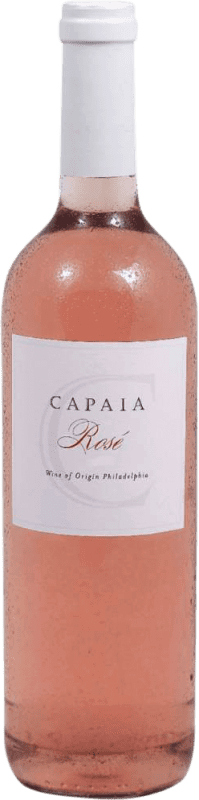 15,95 € 送料無料 | ロゼワイン Capaia Rosé 南アフリカ Cabernet Franc, Nebbiolo ボトル 75 cl