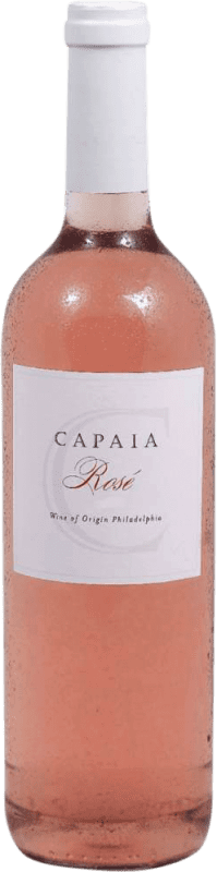 15,95 € Spedizione Gratuita | Vino Rosato Capaia Rosé — Rosato Sud Africa Cabernet Franc, Nebbiolo Bottiglia 75 cl