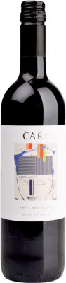 10,95 € Бесплатная доставка | Красное вино Care Trío Blend — Купаж D.O. Cariñena Арагон Испания Garnacha — Гренаш, Cabernet Sauvignon — Каберне Совиньон, Nebbiolo — Неббиоло 75 cl