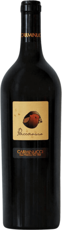 32,95 € Kostenloser Versand | Rotwein Carminucci Paccaosso Rosso I.G.T. Marche Marcas Italien Flasche 75 cl
