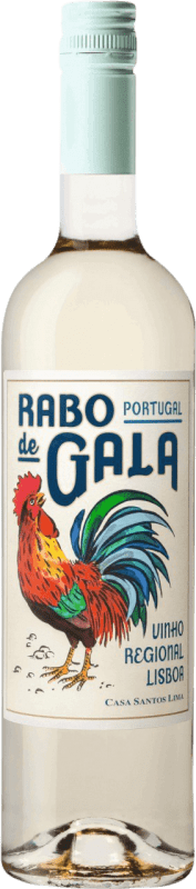 6,95 € 免费送货 | 白葡萄酒 Santos Lima Rabo de Gala I.G. Vinho Regional de Lisboa Lisboa 葡萄牙 Arinto — 阿林图, Moscatel — 麝香葡萄, Fernăo Pires 瓶装 75 cl