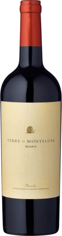 9,95 € Envío gratis | Vino tinto Botter Carlo Terre di Montelusa Reserva D.O.C. Brindisi Italia Malvasía, Sangiovese, Nebbiolo Botella 75 cl