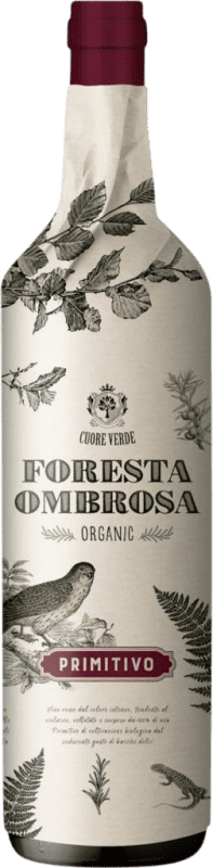 14,95 € 免费送货 | 红葡萄酒 Botter Carlo Cuore Verde Foresta Ombrosa I.G.T. Puglia 普利亚大区 意大利 Primitivo — 普里米蒂沃 Eco — 生态 有机 天然 75 cl