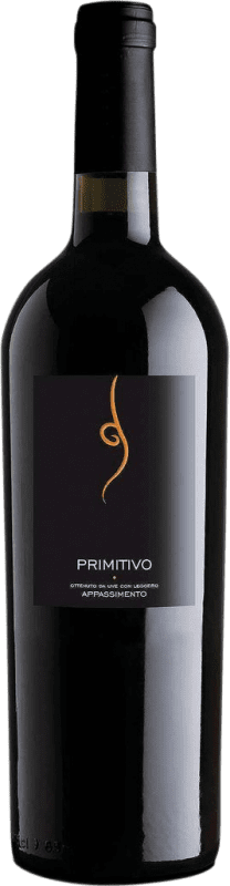 10,95 € 免费送货 | 红酒 Caruso e Minini Quietum Appassimento I.G.T. Puglia 普利亚大区 意大利 Primitivo 瓶子 75 cl