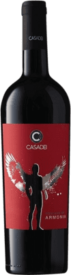 17,95 € Spedizione Gratuita | Vino rosso Casadei Armonia I.G.T. Toscana Toscana Italia Merlot, Nebbiolo Bottiglia 75 cl