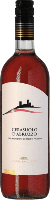 8,95 € Free Shipping | Rosé wine Casal Thaulero Borgo D.O.C. Cerasuolo d'Abruzzo Friuli-Venezia Giulia Italy Montepulciano Bottle 75 cl