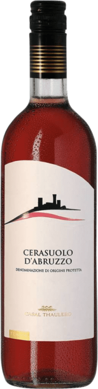 8,95 € Kostenloser Versand | Rosé-Wein Casal Thaulero Borgo D.O.C. Cerasuolo d'Abruzzo Friaul-Julisch Venetien Italien Montepulciano Flasche 75 cl