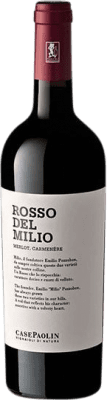 24,95 € 免费送货 | 红酒 Case Paolin Rosso del Milio I.G.T. Veneto 威尼托 意大利 瓶子 75 cl