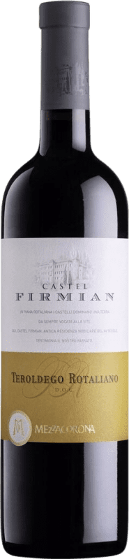 19,95 € Spedizione Gratuita | Vino rosso Castel Firmian D.O.C. Trentino Trentino Italia Teroldego Bottiglia 75 cl