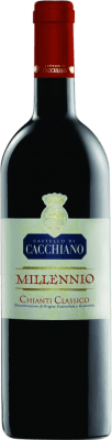 57,95 € 免费送货 | 红酒 Castello di Cacchiano Millennio Gran Selezione D.O.C.G. Chianti Classico 意大利 Sangiovese 瓶子 75 cl