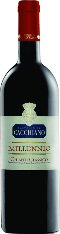 59,95 € Free Shipping | Red Wine Castello di Cacchiano Millennio Classic, Selection D.O.C.G. Chianti Italy Sangiovese Bottle 75 cl