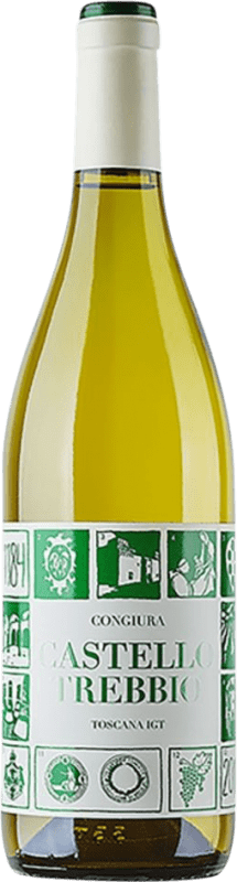 23,95 € Spedizione Gratuita | Vino Bianco Castello Trebbio. Congiura I.G.T. Toscana Toscana Italia Bottiglia 75 cl