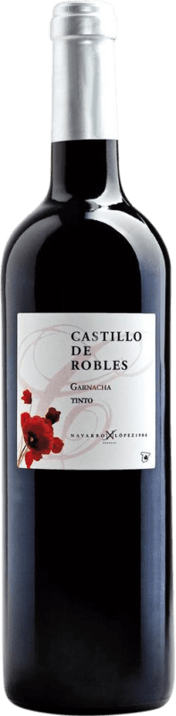 8,95 € 免费送货 | 红酒 Castillo de Robles D.O. La Mancha 卡斯蒂利亚 - 拉曼恰 西班牙 Grenache 瓶子 75 cl