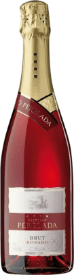 17,95 € Free Shipping | Rosé sparkling Perelada Rosado Brut D.O. Empordà Catalonia Spain Grenache, Monastrell, Pinot White Bottle 75 cl
