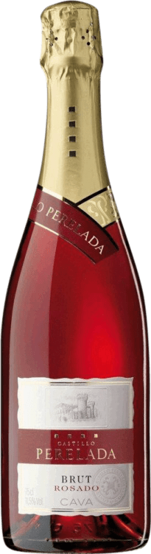 13,95 € Free Shipping | Rosé Sparkling Wine Perelada & Chivite Brut D.O. Empordà Catalonia Spain Garnacha — Grenache, Monastrell, Pinot Blanc Bottle 75 cl
