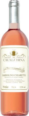 12,95 € Бесплатная доставка | Розовое вино Cavalchina Chiaretto D.O.C. Bardolino Venecia Италия Nebbiolo, Corvina, Molinara бутылка 75 cl