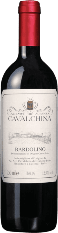 13,95 € Free Shipping | Red wine Cavalchina D.O.C. Bardolino Venecia Italy Nebbiolo, Corvina, Molinara Bottle 75 cl