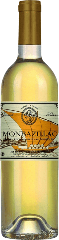 17,95 € Spedizione Gratuita | Vino Bianco Cave de Monbazillac Gran Riserva A.O.C. Monbazillac bordò Francia Sémillon, Muscadelle, Sauvignon Bottiglia 75 cl