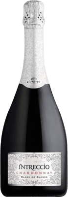 15,95 € 送料無料 | 白スパークリングワイン Cavit Intreccio Spumante Brut D.O.C. Trentino トレンティーノ イタリア Chardonnay ボトル 75 cl