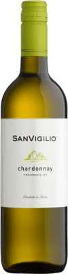 7,95 € Envio grátis | Vinho branco Cavit San Vigilio I.G.T. Trevenezie Vêneto Itália Chardonnay Garrafa 75 cl