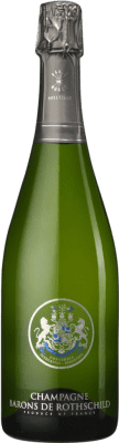 104,95 € 免费送货 | 白起泡酒 Barons de Rothschild 香槟 A.O.C. Champagne 香槟酒 法国 瓶子 75 cl