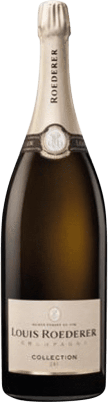 324,95 € Spedizione Gratuita | Spumante bianco Louis Roederer Collection A.O.C. Champagne champagne Francia Nebbiolo, Chardonnay, Pinot Meunier Bottiglia Jéroboam-Doppio Magnum 3 L