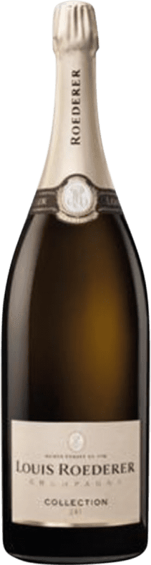 324,95 € Free Shipping | White Sparkling Wine Louis Roederer Collection A.O.C. Champagne Champagne France Nebbiolo, Chardonnay, Pinot Meunier Jéroboam-Double Magnum Bottle 3 L