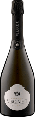 99,95 € Бесплатная доставка | Белое игристое Virginie Taittinger Blanc des Noirs Экстра-Брут A.O.C. Champagne Сицилия Франция Pinot Black, Nebbiolo бутылка 75 cl